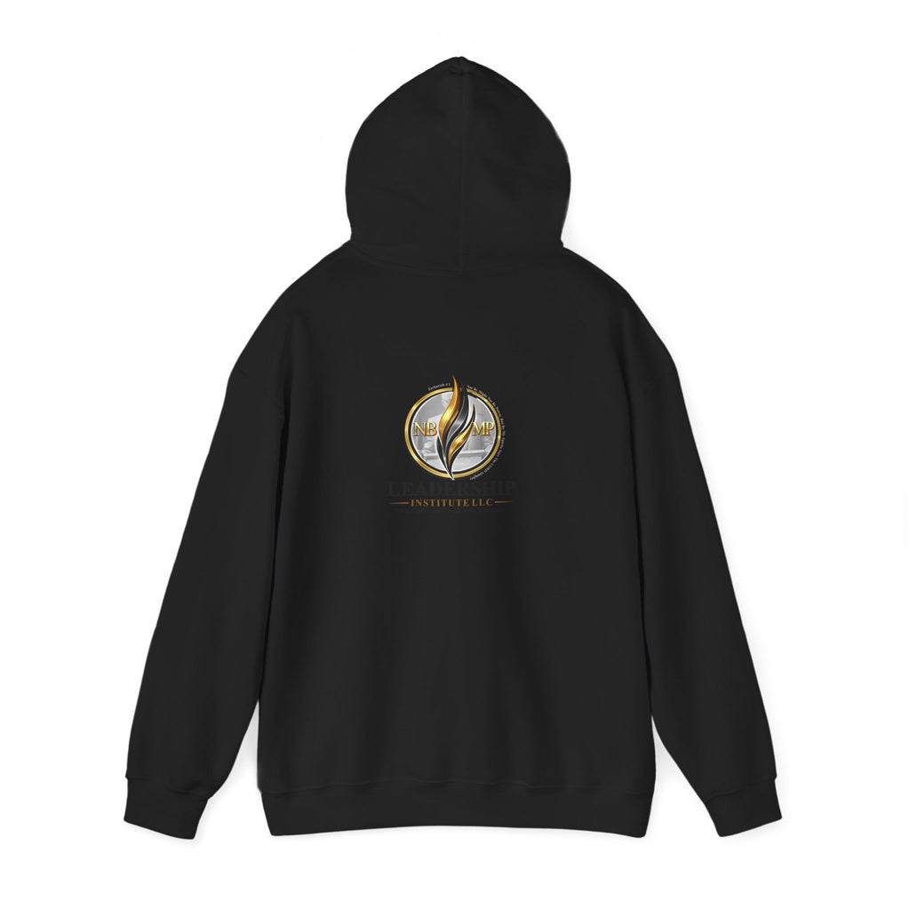 Leadership Hoodie — 'Substance Over Style' Minimal Logo Pullover