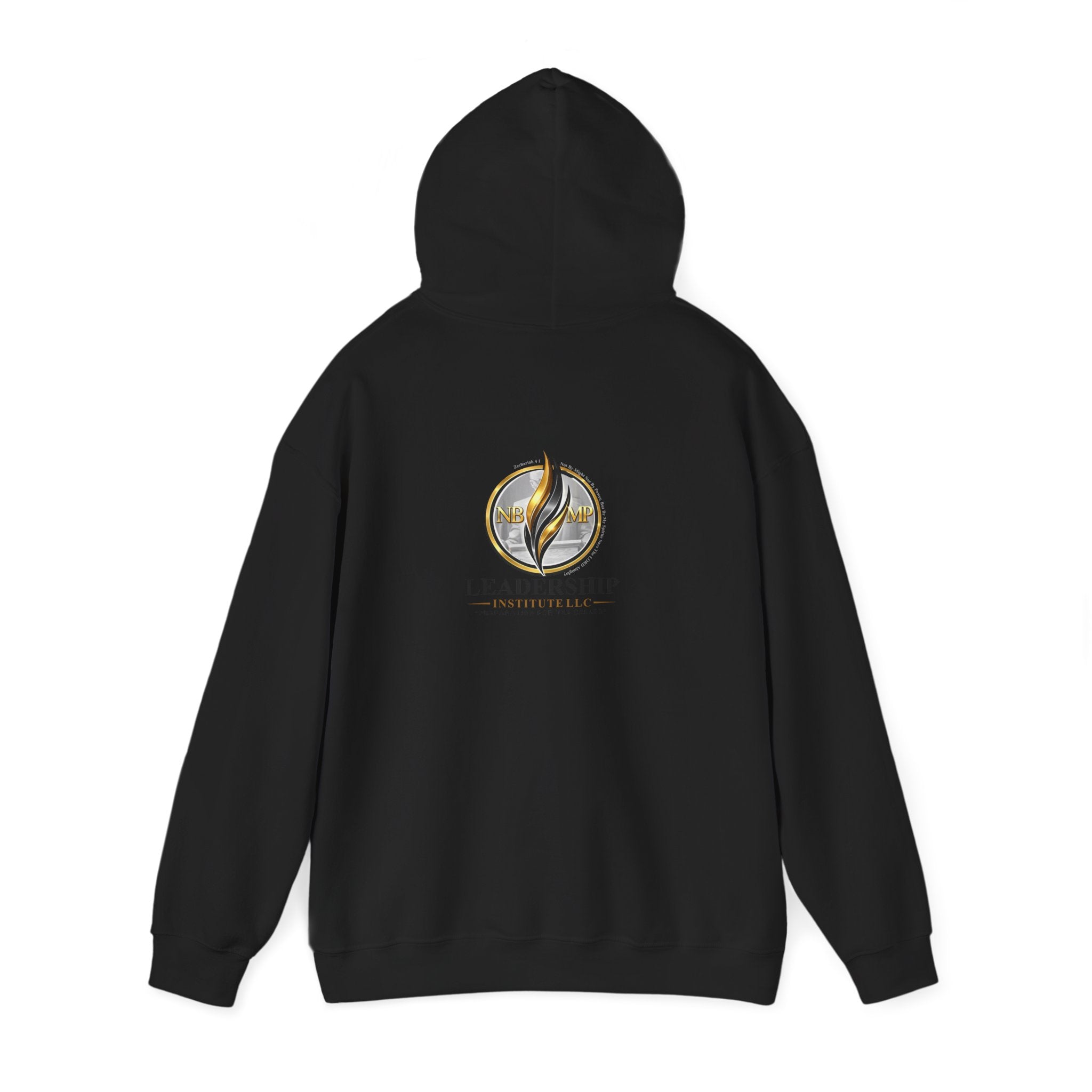 Leadership Hoodie — 'Substance Over Style' Minimal Logo Pullover