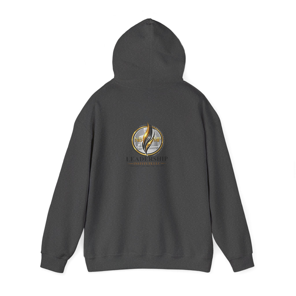 Leadership Hoodie — 'Substance Over Style' Minimal Logo Pullover