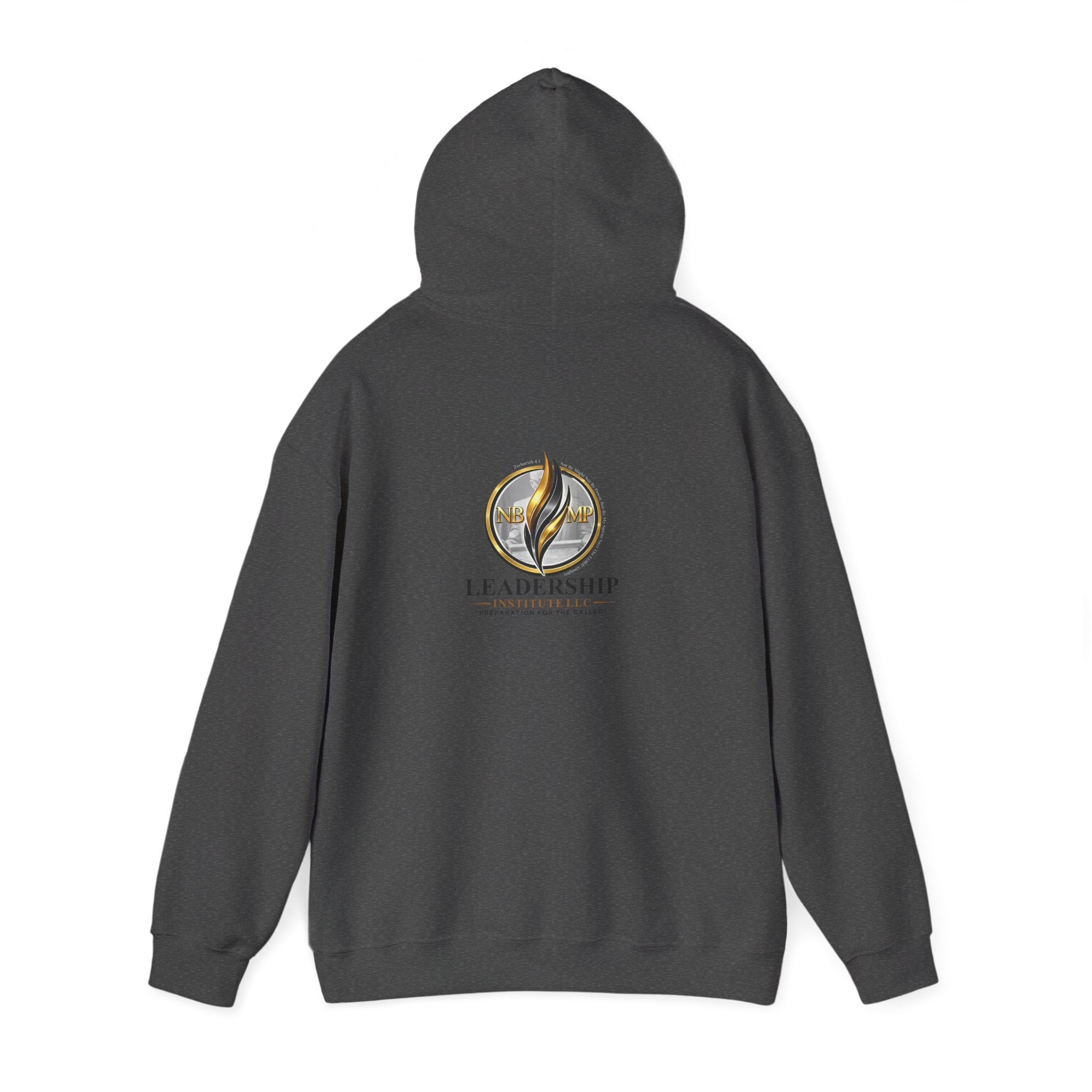 Leadership Hoodie — 'Substance Over Style' Minimal Logo Pullover
