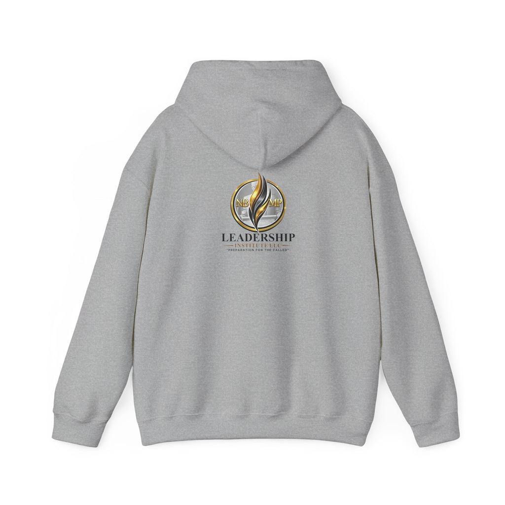 Leadership Hoodie — 'Substance Over Style' Minimal Logo Pullover