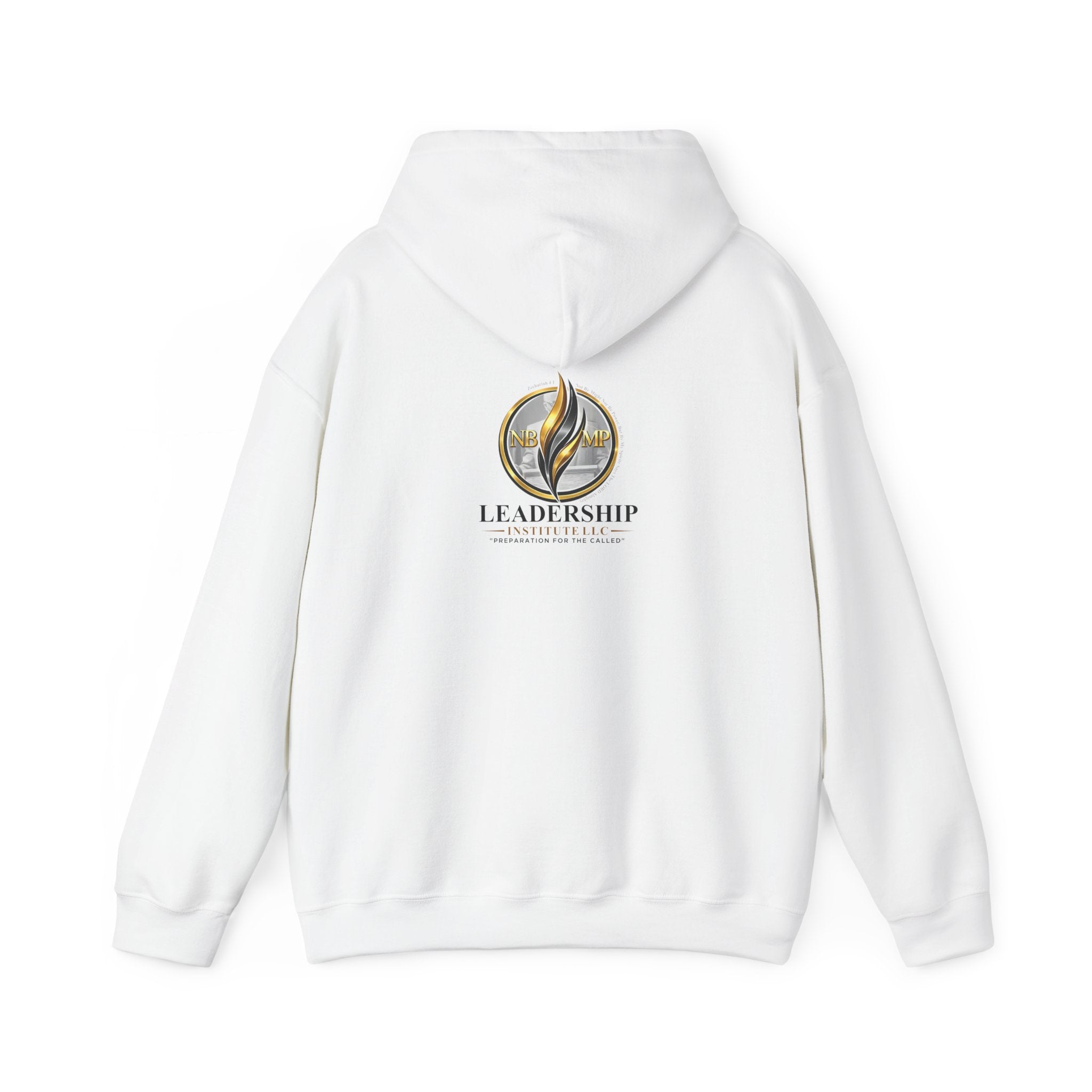 Leadership Hoodie — 'Substance Over Style' Minimal Logo Pullover