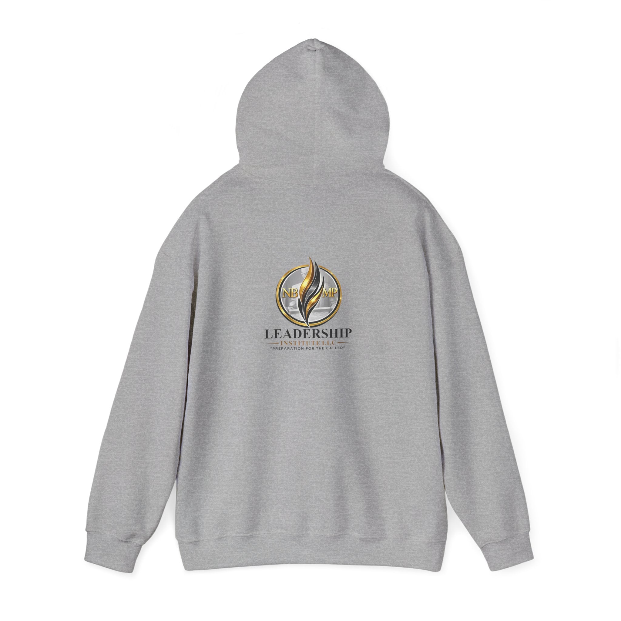 Leadership Hoodie — 'Substance Over Style' Minimal Logo Pullover