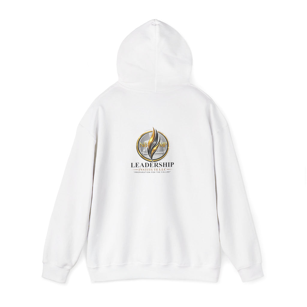 Leadership Hoodie — 'Substance Over Style' Minimal Logo Pullover
