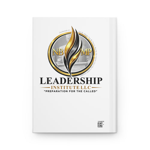 Hardcover Journal — "Substance Over Style" Inspirational Notebook for Leaders