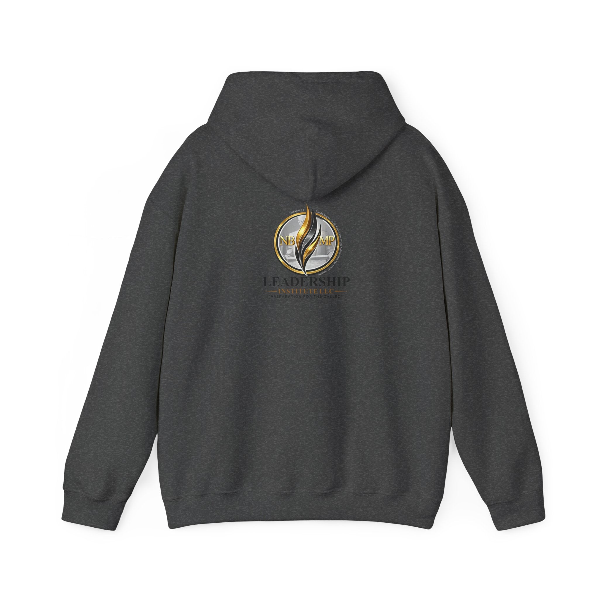 Leadership Hoodie — 'Substance Over Style' Minimal Logo Pullover